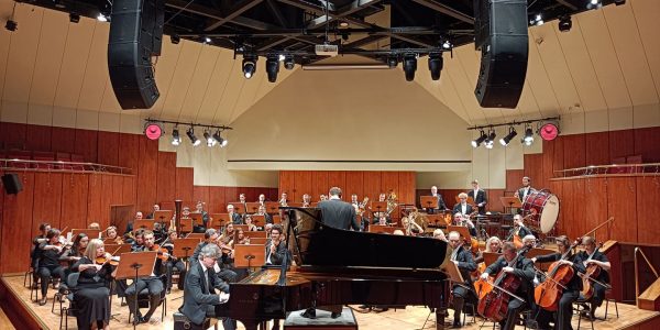 Koncert fortepianowy Gershwina w Filharmonii w Jeleniej Górze.